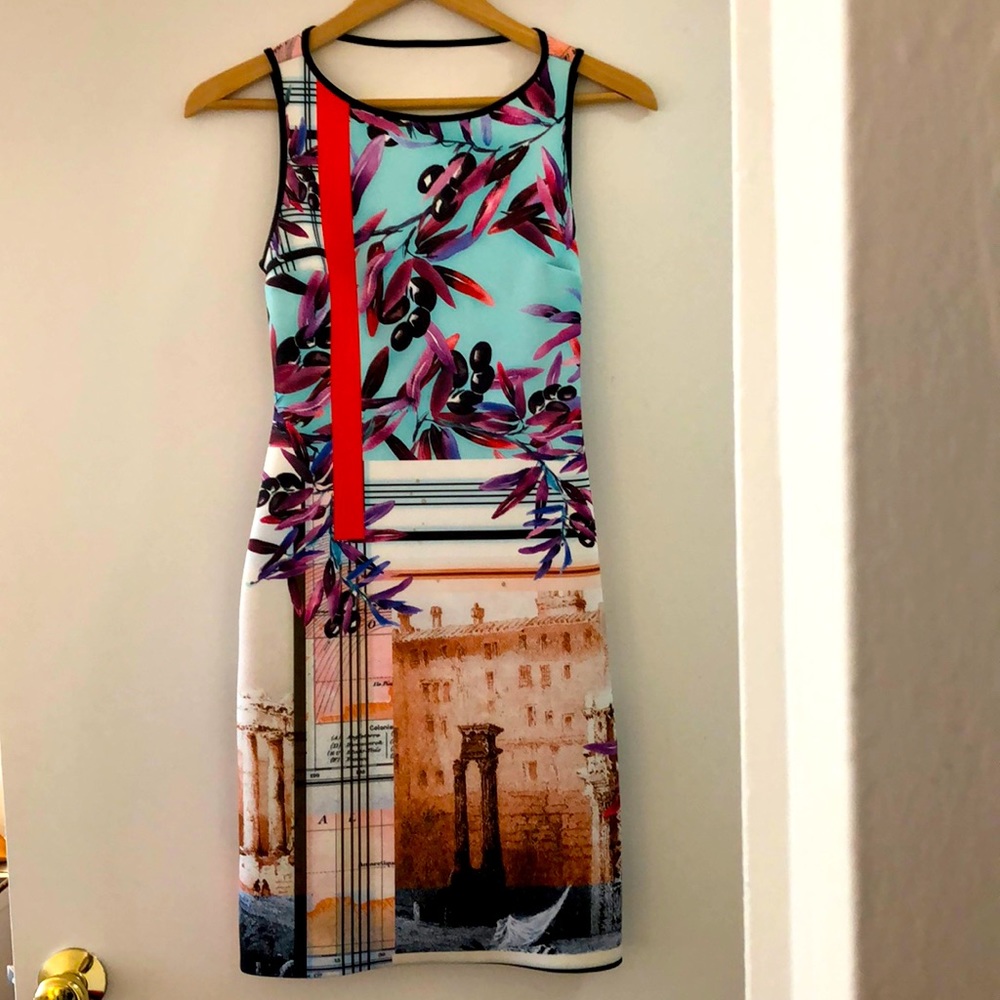 Clover canyon neoprene sleeveless dress